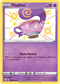 Carte Pokémon Théffroi SV052/SV122 de la série Destinées Radieuses en vente au meilleur prix