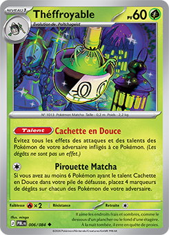 Carte Pokémon Théffroyable 6/84 de la série Nuit Noire en vente au meilleur prix