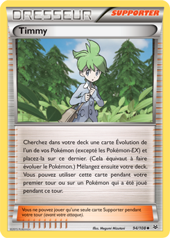 Carte Pokémon Timmy 94/108 de la série Ciel Rugissant en vente au meilleur prix