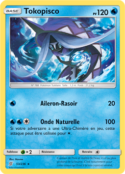 Carte Pokémon Rare Tokopisco 53/236 de la série Harmonie des Esprits