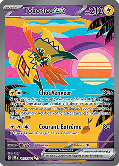 Carte Pokémon Tokorico ex 247/182 de la série Faille Paradoxe en vente au meilleur prix