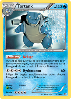 Carte Pokémon Tortank 31/149 de la série Frantières Franchies en vente au meilleur prix