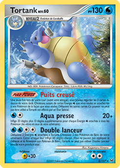 Carte Pokémon Tortank 2/127 de la série Platine en vente au meilleur prix