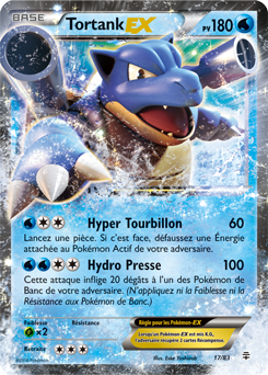 Carte Pokémon Tortank EX 17/83 de la série Générations en vente au meilleur prix