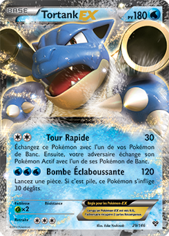 Carte Pokémon Tortank EX 29/146 de la série X&Y en vente au meilleur prix