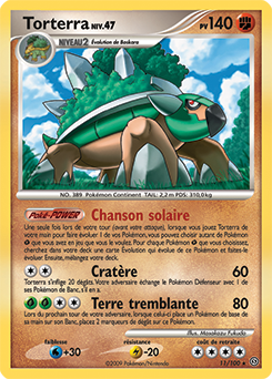 Carte Pokémon Torterra 11/100 de la série Tempête en vente au meilleur prix