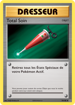 Carte Pokémon Total Soin 78/108 de la série Évolutions en vente au meilleur prix