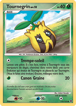 Carte Pokémon Commune Tournegrin 114/132 de la série Merveilles Secrètes