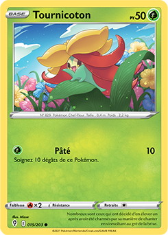 Carte Pokémon Tournicoton 15/203 de la série Évolution Céleste en vente au meilleur prix