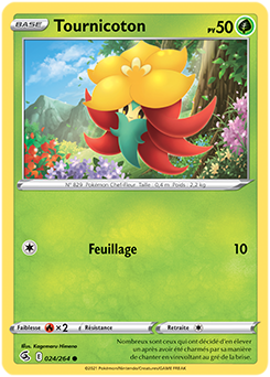 Carte Pokémon Tournicoton 24/264 de la série Poing de Fusion en vente au meilleur prix