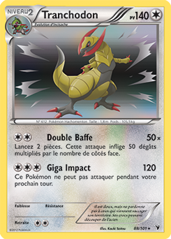 Carte Pokémon Tranchodon 88/101 de la série Nobles Victoires en vente au meilleur prix