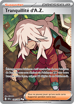 Carte Pokémon Tranquillité d'A.Z. 106/86 de la série Chaos Ascendant en vente au meilleur prix