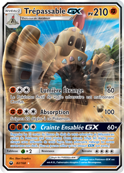 Carte Pokémon Trépassable GX 82/168 de la série Tempête Céleste en vente au meilleur prix