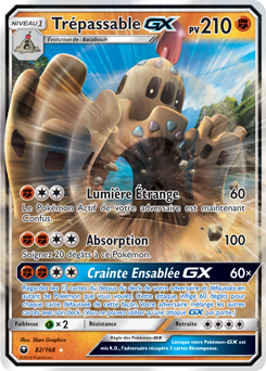 Carte Pokémon Pokémon GX Trépassable GX 82/168 de la série Tempête Céleste