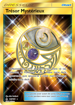 Carte Pokémon Objet Gold SL Trésor Mystérieux 145/131 de la série Lumière Interdite