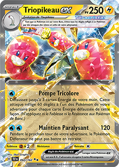 Carte Pokémon Triopikeau ex 60/162 de la série Forces Temporelles en vente au meilleur prix