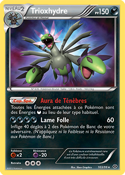 Carte Pokémon Trioxhydre 103/99 de la série Destinées Futures en vente au meilleur prix