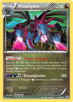 Carte Pokémon Trioxhydre 97/124 de la série Dragons Éxaltés en vente au meilleur prix