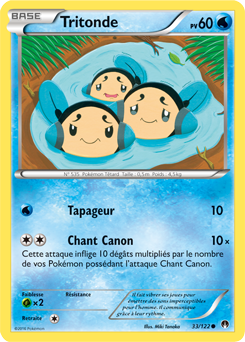 Carte Pokémon Tritonde 33/122 de la série Rupture Turbo en vente au meilleur prix