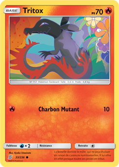Carte Pokémon Commune Tritox 33/236 de la série Harmonie des Esprits