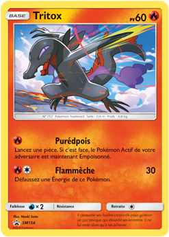 Carte Pokémon Tritox SM154 de la série Promos Soleil et Lune en vente au meilleur prix