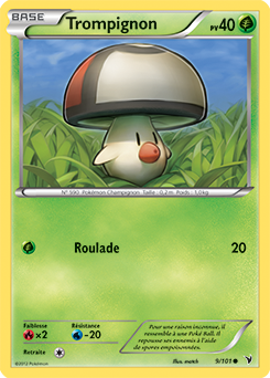 Carte Pokémon Commune Trompignon 9/101 de la série Nobles Victoires