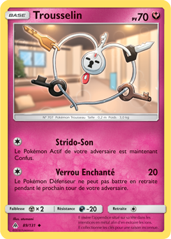 Carte Pokémon Trousselin 89/131 de la série Lumière Interdite en vente au meilleur prix