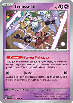 Carte Pokémon Trousselin 096/198 de la série Écarlate et Violet en vente au meilleur prix