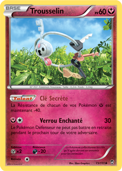 Carte Pokémon Trousselin 73/111 de la série Poings Furieux en vente au meilleur prix