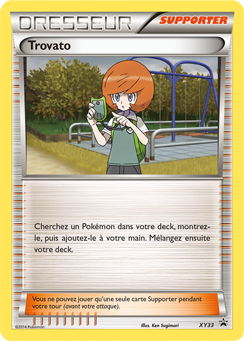 Carte Pokémon Promo Trovato XY33 de la série Promos XY