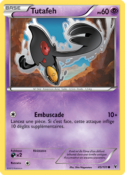 Carte Pokémon Tutafeh 45/101 de la série Nobles Victoires en vente au meilleur prix