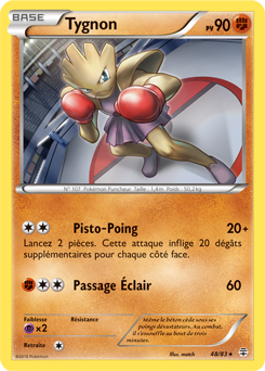 Carte Pokémon Tygnon 48/83 de la série Générations en vente au meilleur prix