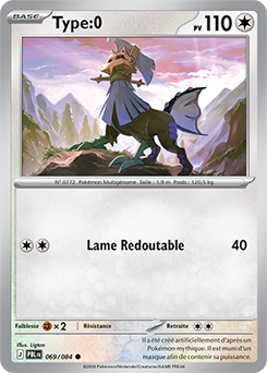 Carte Pokémon Type:0 69/84 de la série Nuit Noire en vente au meilleur prix