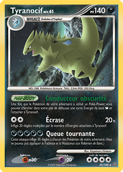 Carte Pokémon Tyranocif 30/100 de la série Tempête en vente au meilleur prix