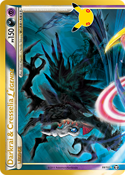 Carte Pokémon Collection classique Tyranocif obscur Anniversaire 19/109 de la série 30e Anniversaire