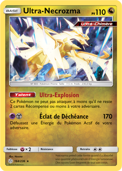 Carte Pokémon Ultra-Necrozma 164/236 de la série Éclipse Cosmique en vente au meilleur prix