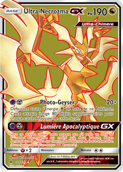 Carte Pokémon Ultra-Necrozma GX 127/131 de la série Lumière Interdite en vente au meilleur prix