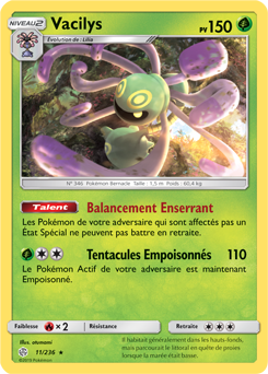 Carte Pokémon Vacilys 11/236 de la série Éclipse Cosmique en vente au meilleur prix