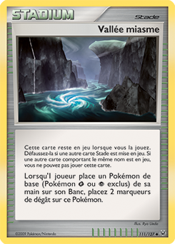 Carte Pokémon Vallée miasme 111/127 de la série Platine en vente au meilleur prix