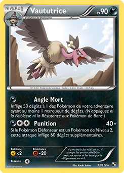 Carte Pokémon Vaututrice 73/114 de la série Noir & Blanc en vente au meilleur prix