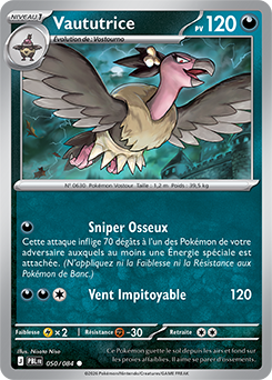 Carte Pokémon Vaututrice 50/84 de la série Nuit Noire en vente au meilleur prix