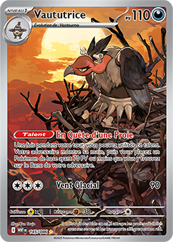 Carte Pokémon Illustration rare Vaututrice 145/86 de la série Flamme Blanche