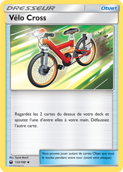 Carte Pokémon Vélo Cross 123/168 de la série Tempête Céleste en vente au meilleur prix