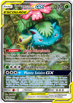 Carte Pokémon Venusaur Snivy GX SM229 de la série Promos Soleil et Lune en vente au meilleur prix