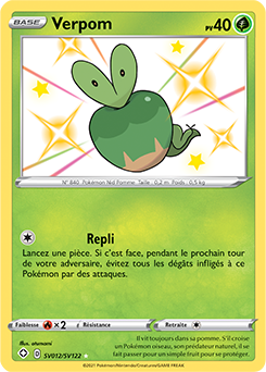 Carte Pokémon Verpom SV012/SV122 de la série Destinées Radieuses en vente au meilleur prix