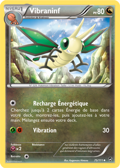 Carte Pokémon Vibraninf 75/111 de la série Poings Furieux en vente au meilleur prix