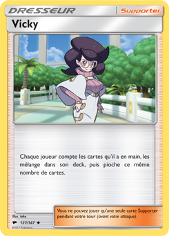 Carte Pokémon Vicky 127/147 de la série Ombres Ardentes en vente au meilleur prix