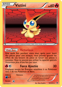 Carte Pokémon Victini 14/101 de la série Nobles Victoires en vente au meilleur prix