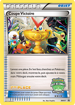 Carte Pokémon Promo Victory Cup BW29 de la série Promos Noir & Blanc