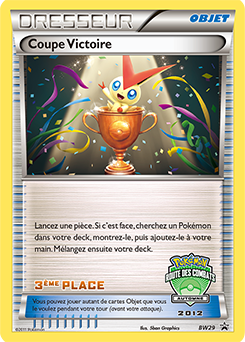 Carte Pokémon Promo Victory Cup BW31 de la série Promos Noir & Blanc
